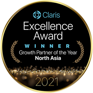 Claris Excellence Award 2021 Winner